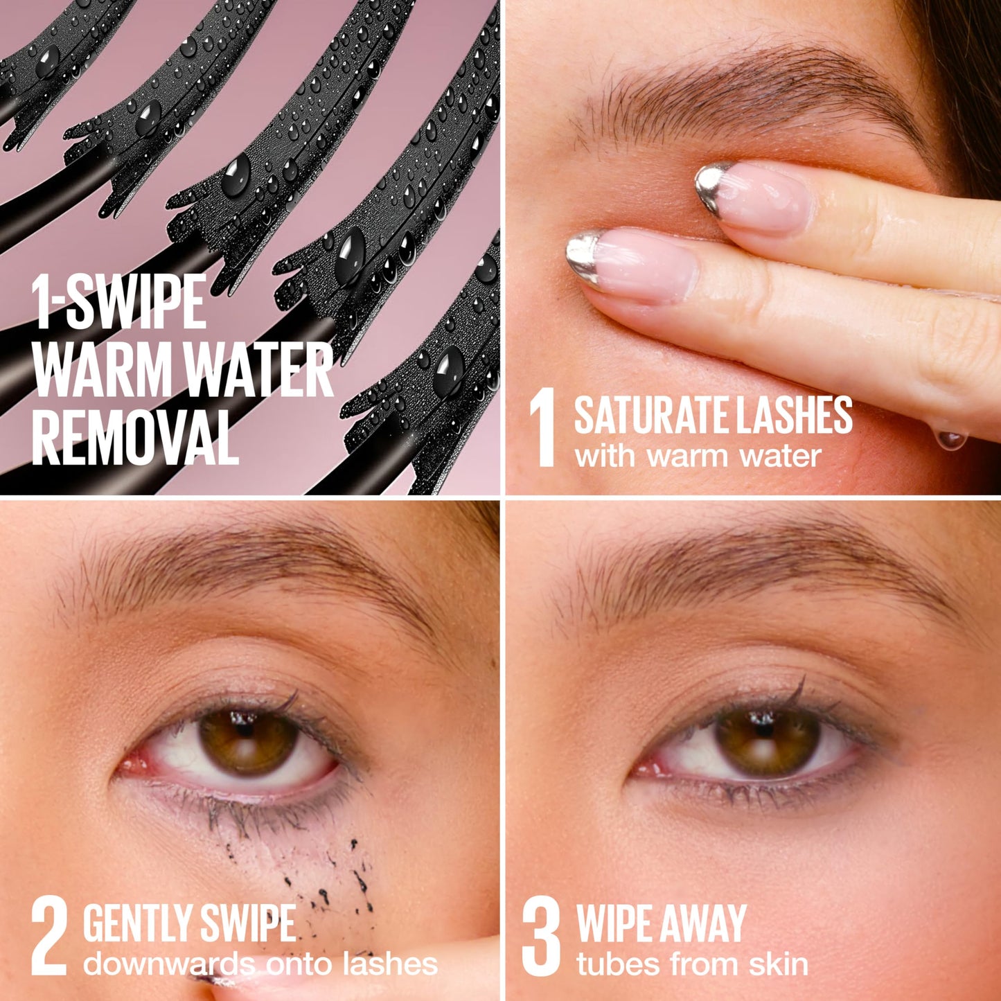 Maybelline Lash Sensational Sky Tubes Tubing Mascara, Extension-Like Lengthening Mascara, 24HR Eye Makeup with Shea Butter & Castor Oil, Very Black, 1