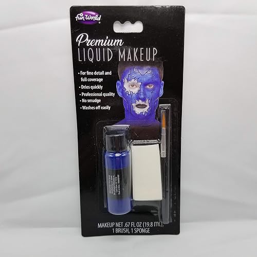 Fun World Premium Liquid Makeup (Blue)