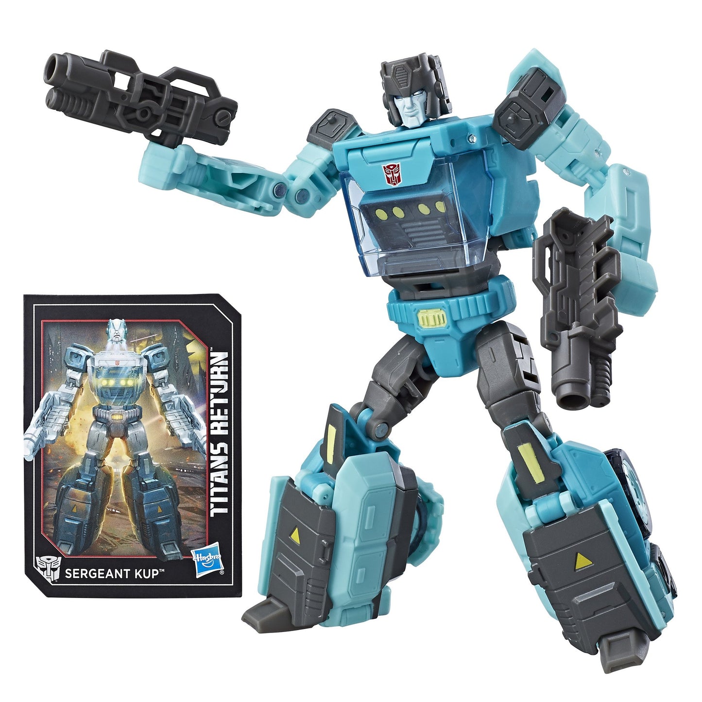 Transformers Generations Titans Return Deluxe Sergeant Kup and Flintlock