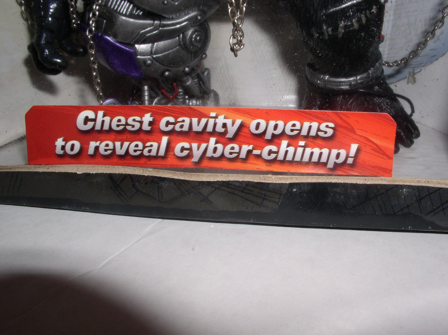 1998 - McFarlane Toys - Spawn - Series 12 - Cy-Gor 2 Ultra-Action Figure - Special Boxed Edition - Chest Cavity Opens to Reveal Cyber-Chimp - Mint…