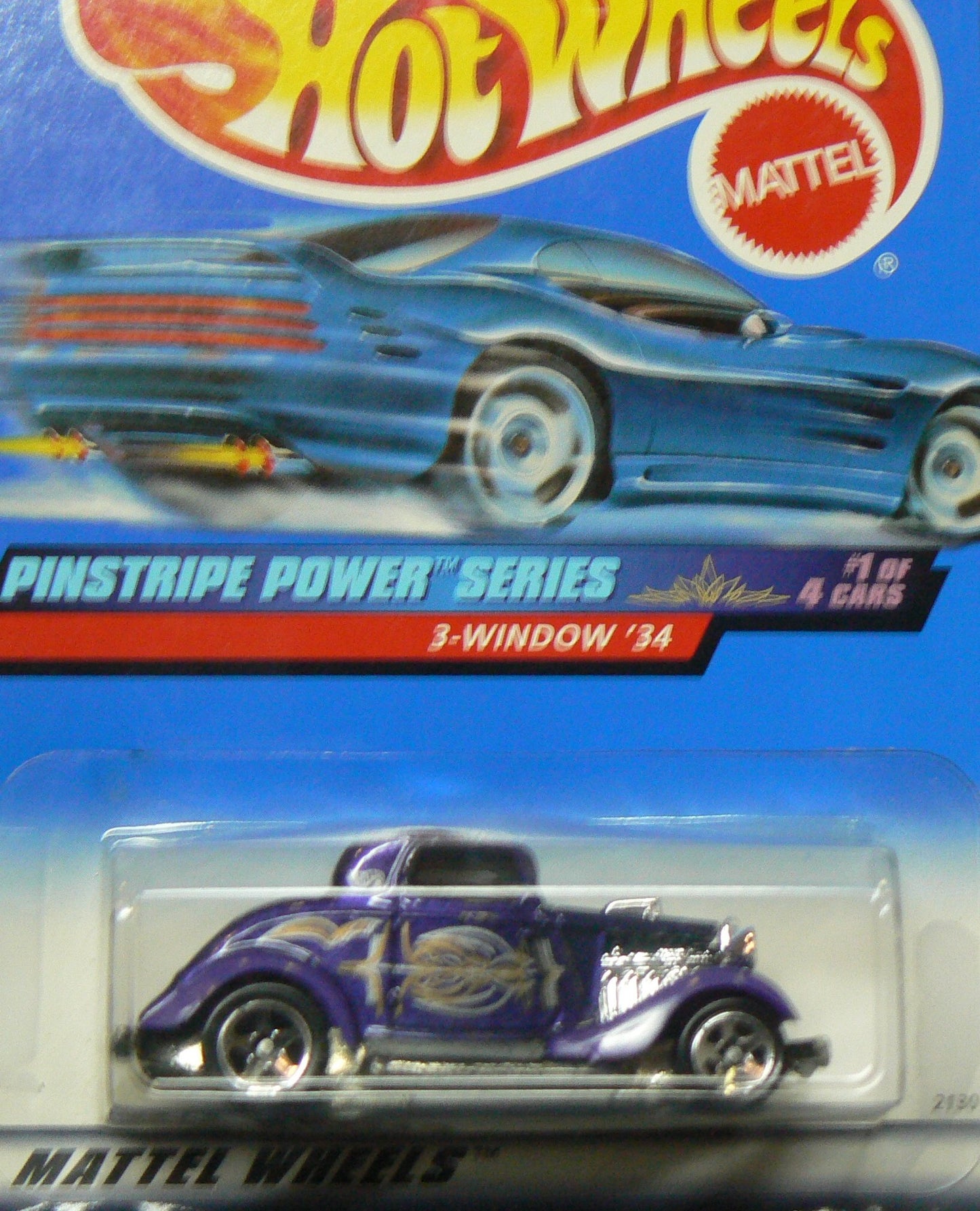 Hot Wheels, 3-Window '34, Pinstripe Power Series 1 of 4, #953