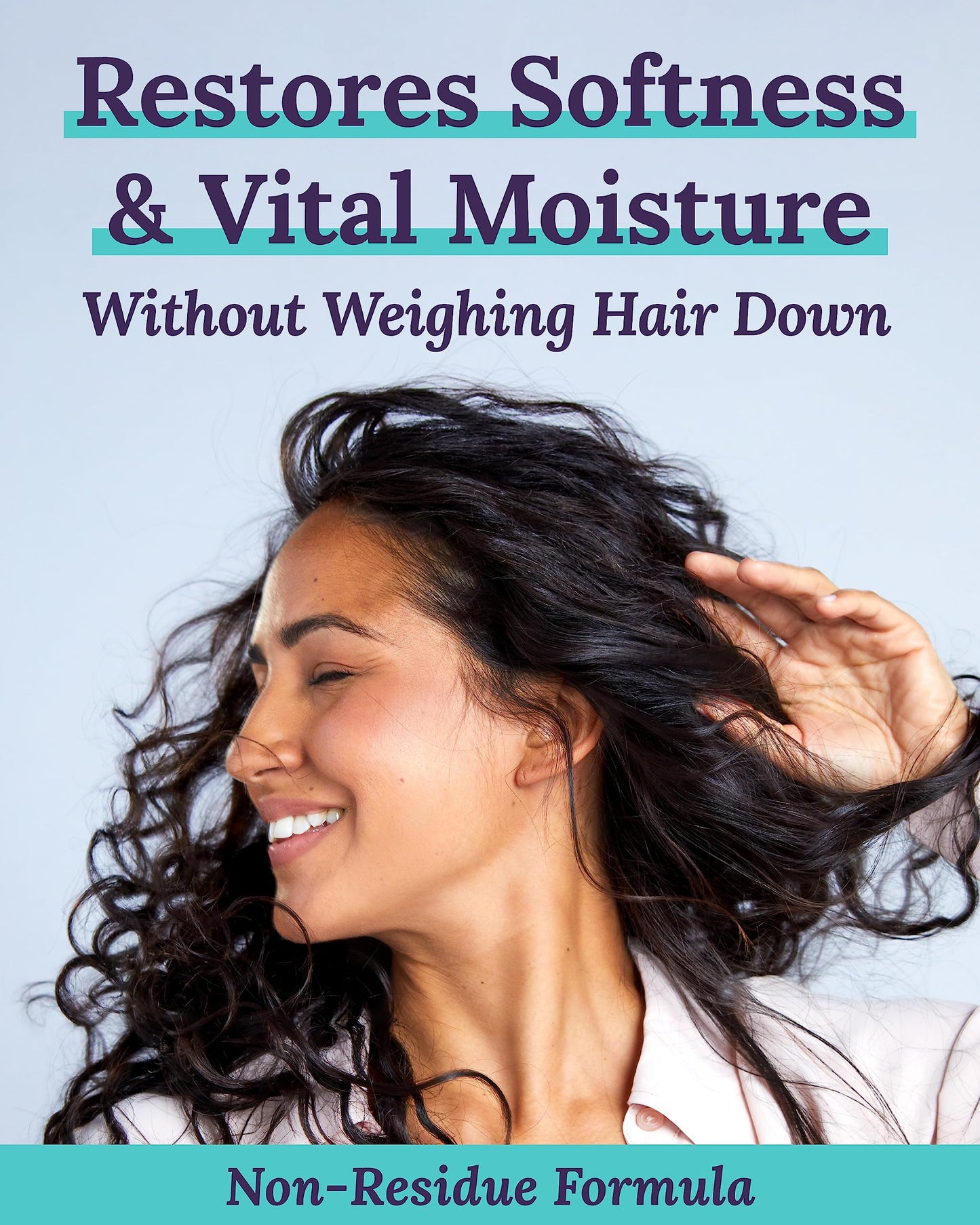 Keranique Deep Hydration Shampoo and Conditioner Set for Dry, Thinning Hair - Keratin, Biotin & Niacinamide - Moisturizing, Strengthening & Volumizing