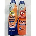 Banana Boat Continuous Spf#50 + Spray Sport 6 Ounce (Powerstay) (177ml) (2 Pack)