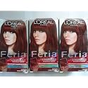 L'Oreal Paris Feria Pr Red Velvet, Size 1ct, Gel, Permanent, Auburn, R48 Intense Deep Auburn, Vegan, Tube, 1 Count