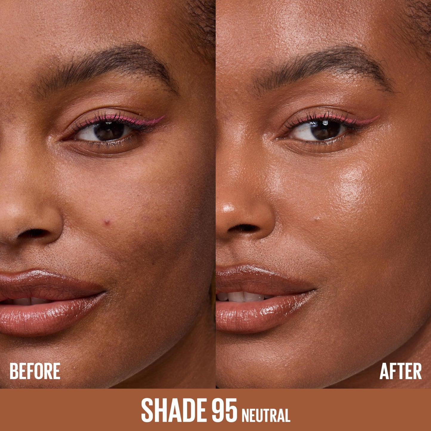 Maybelline Lifter Serum Concealer, Radiant Concealer with Full Coverage, Includes 2% Peptides + Caffeine to Hydrates & Brightens Under Eyes, 95, 1
