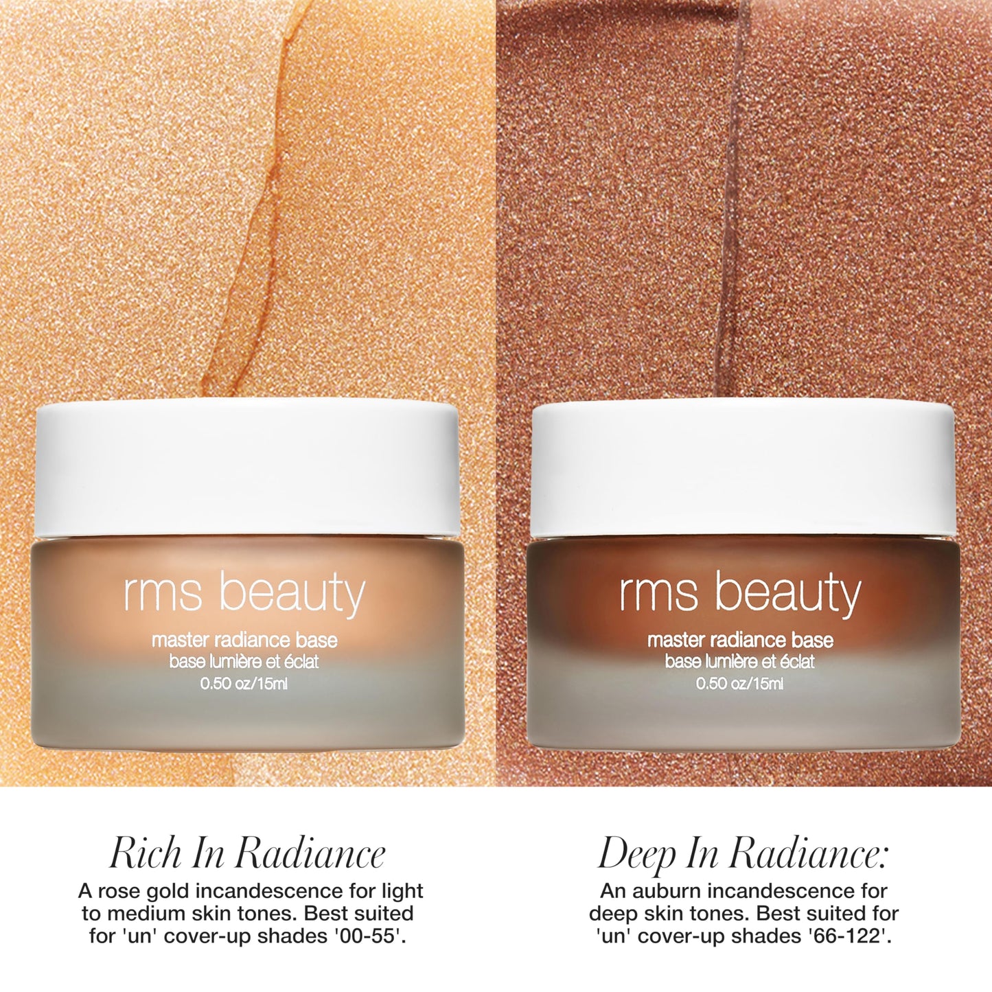 RMS Beauty Master Radiance Base - Hydrating & Skin Firming Illuminating Highlighter Makeup Cream with Light-Reflecting Pearls for Glowing, Radiant
