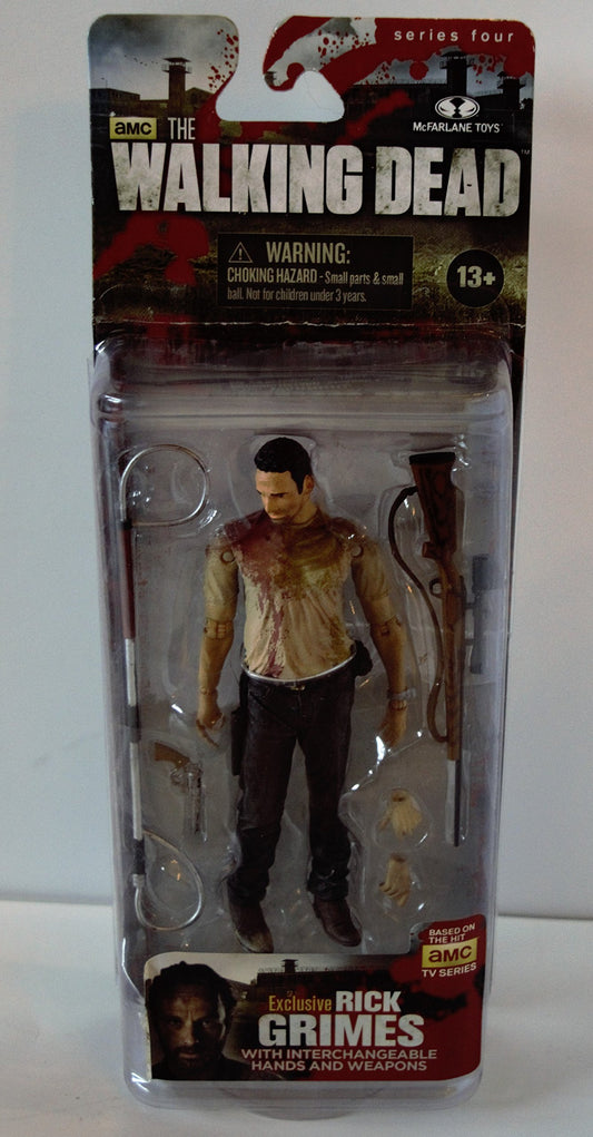 Walking Dead Rick Grimes Series 4 Action Figure