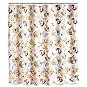 Popular Bath 959437 Poppy Fields, Shower Curtain, Pastel Moss 72.00" x 70.00"