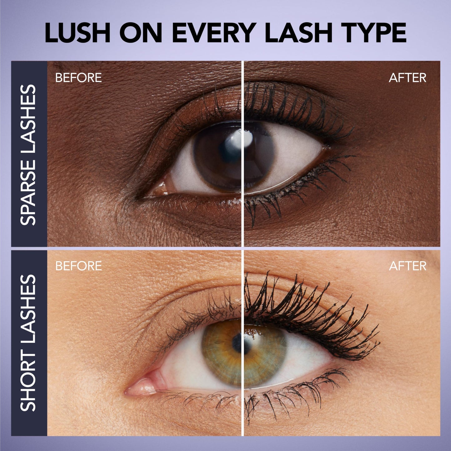 BUXOM Lash Volumizing Mascara, Blackest Black, Full Size