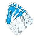 60 Pairs(120feets) Spray Tan Feet Pads Disposable & Economic Blue Feet pads for Spray tanning,Use in Tanning booth,Sunless Tanning at Home or Beauty