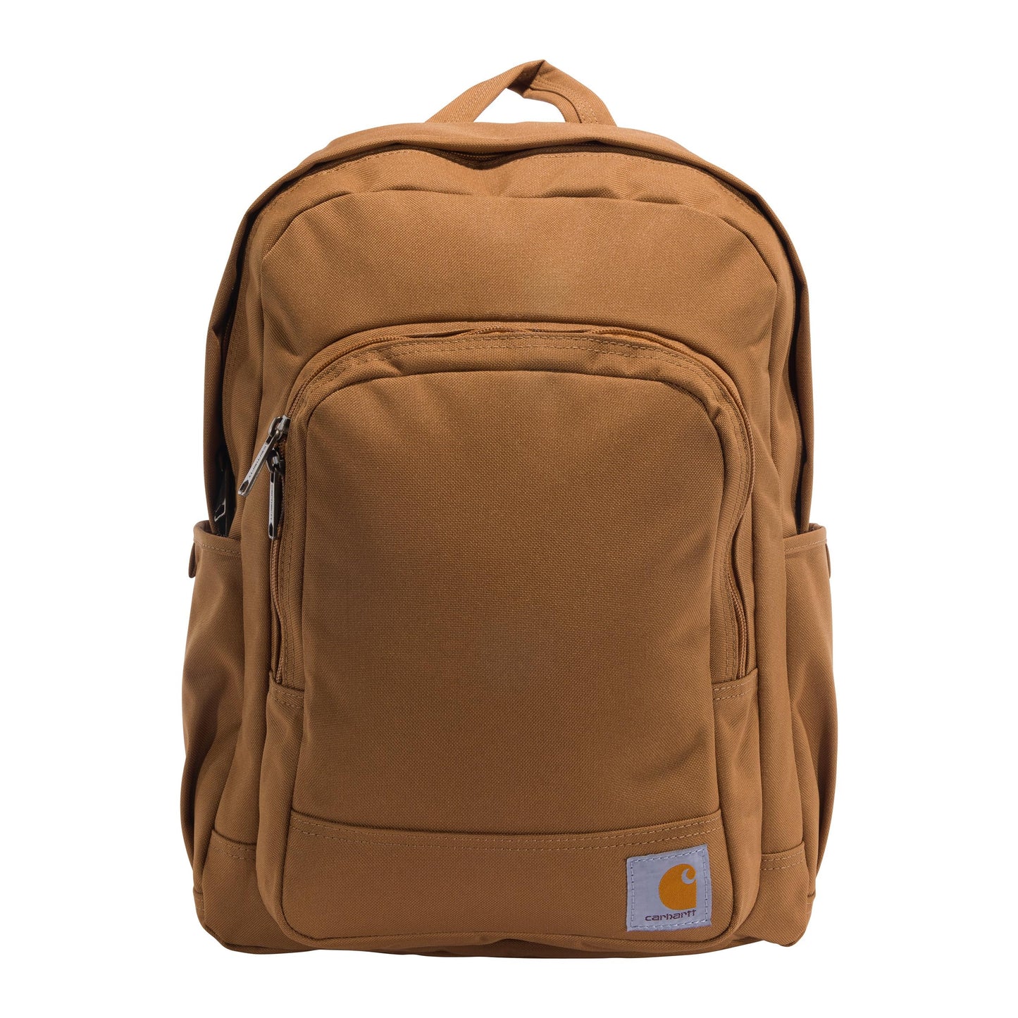 Carhartt 25L Classic Laptop Daypack, Durable Water-Resistant Pack with Laptop Sleeve, Contains PFAS, Carhartt Brown