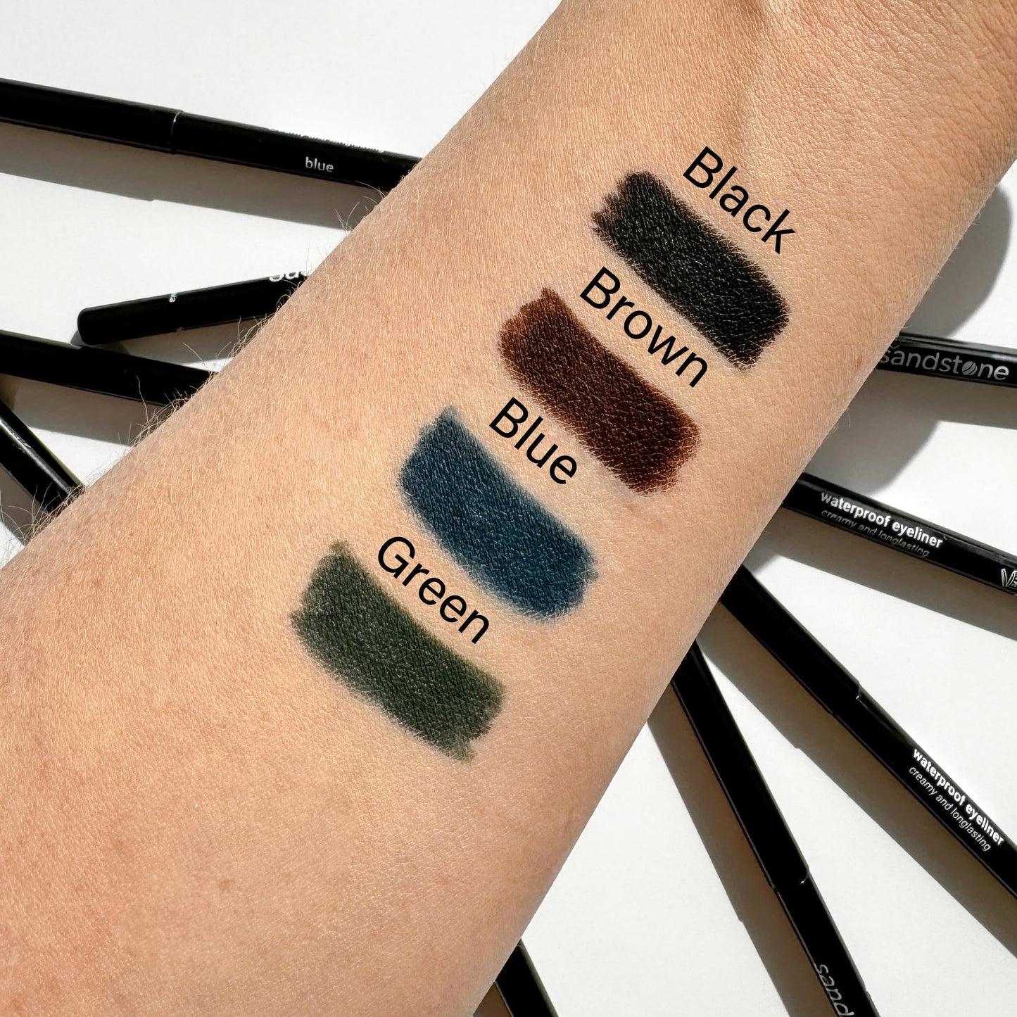 Sandstone Scandinavia Hypoallergenic Waterproof Eyeliner Pencil (Brown) Beauty and Personal Care Sandstone Scandinavia