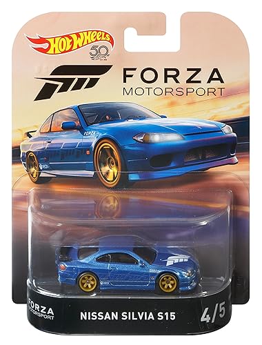 Hot Wheels Nissan Silvia (S15) Vehicle, 1:64 Scale