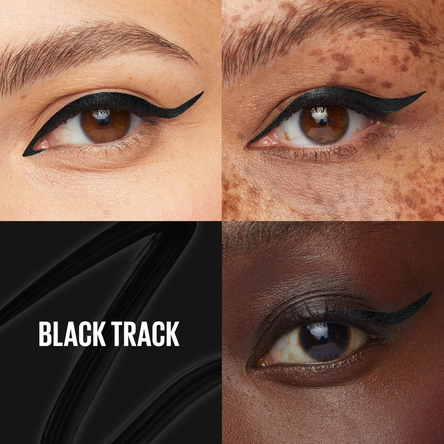 MAYBELLINE Tattoo Studio Dip-Ink Liquid Eyeliner, Waterproof Eyeliner With Up to 24 Hour Wear, Black Track, 1 Count Beauty and Personal Care MAYBELLINE