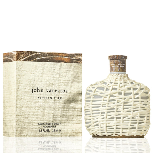 John Varvatos Men's Cologne, Artisan Pure Eau de Toilette EDT Spray, Citrus Woody Scent with Notes of Petitgrain, Orris Absolute & Mexican Primavera