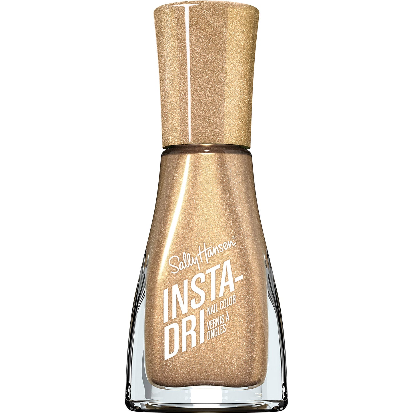 Sally Hansen Insta-Dri®, Go For Gold, Quick Dry, Long Lasting, Streak-Free Shine, Gold Nail Polish