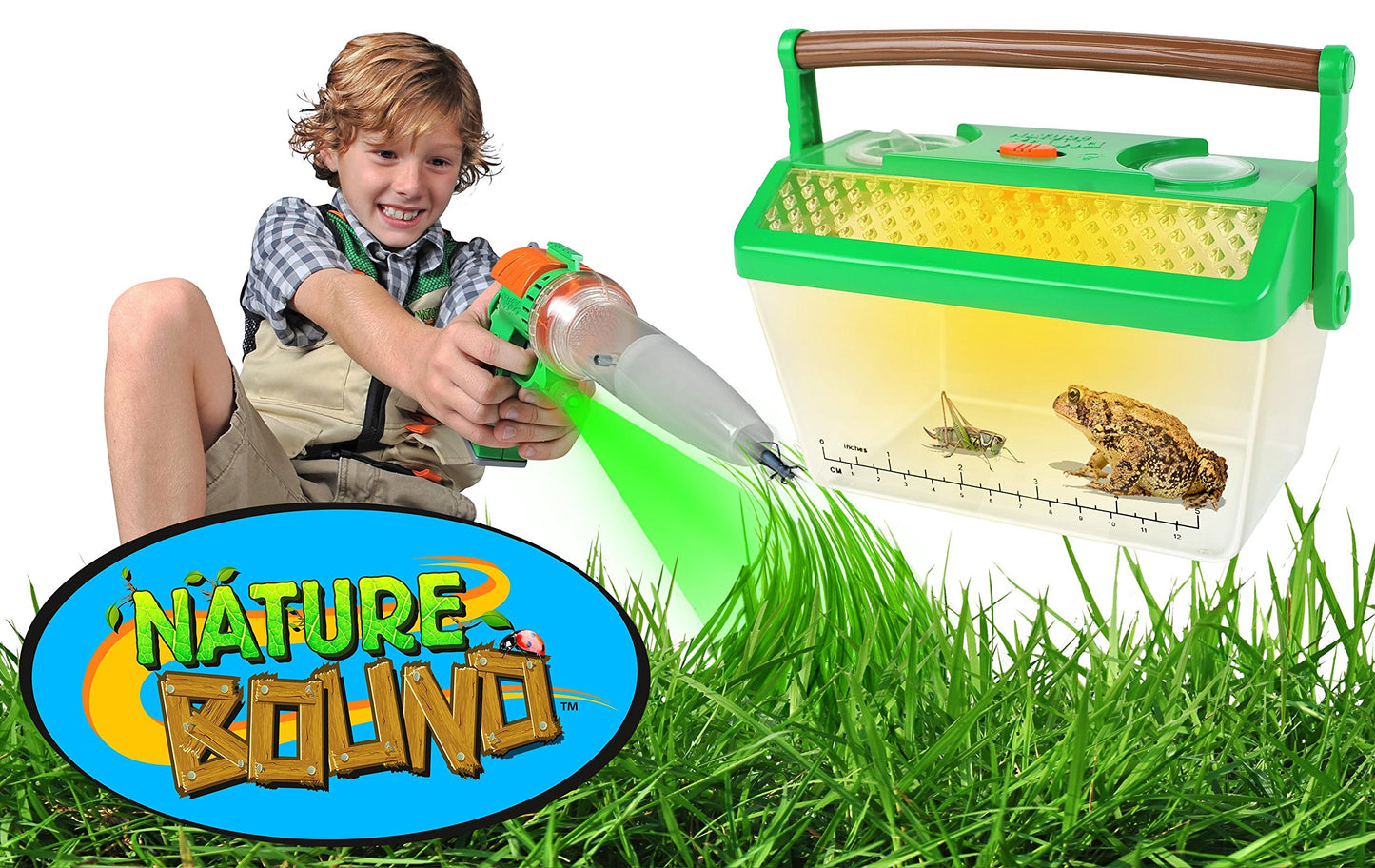 Nature Bound Bug Catcher Critter Barn – Kids Insect Habitat with Light Kit, Outdoor Exploration & STEM Toy for Boys & Girls Ages 3+