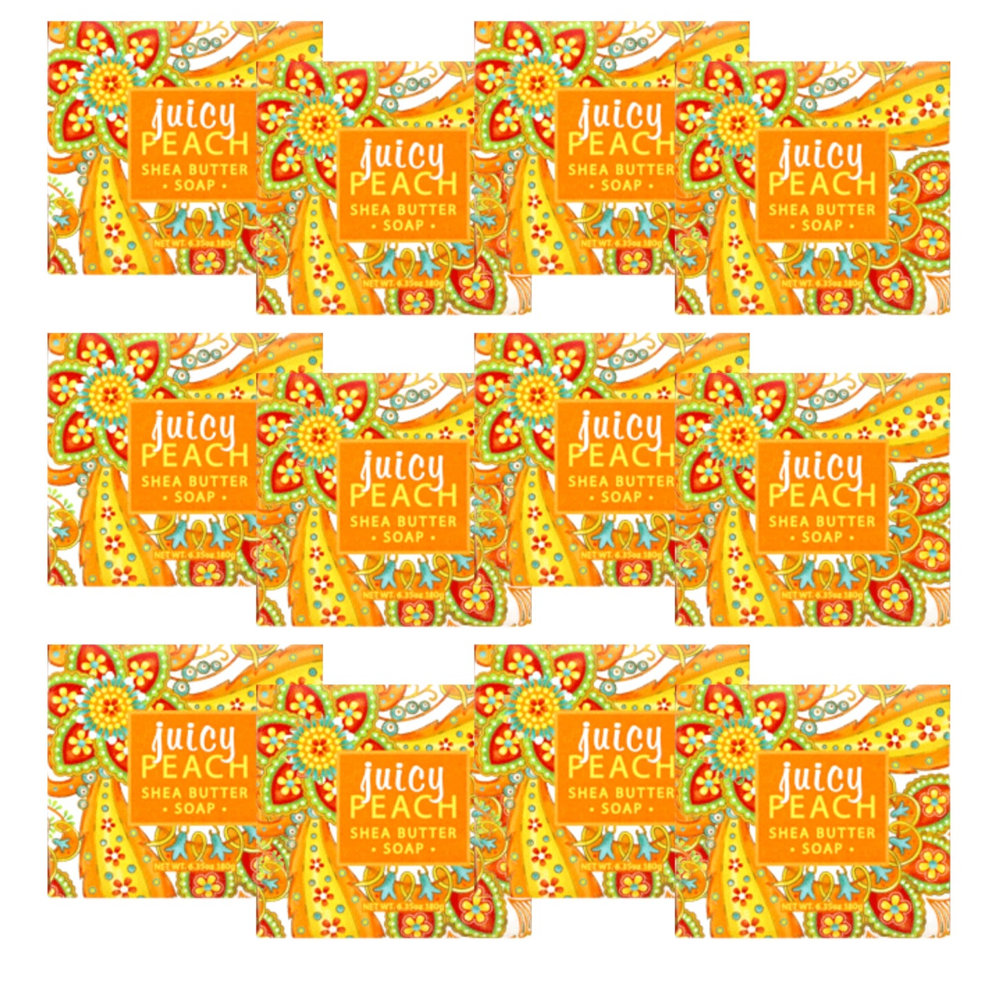 Greenwich Bay Mini Botanical Soap Bars - 12 Pack 1.9 oz Each - Individually Wrapped Guest Soaps for Airbnb, Spa, Travel, Bath - Travel Size Bar Soap