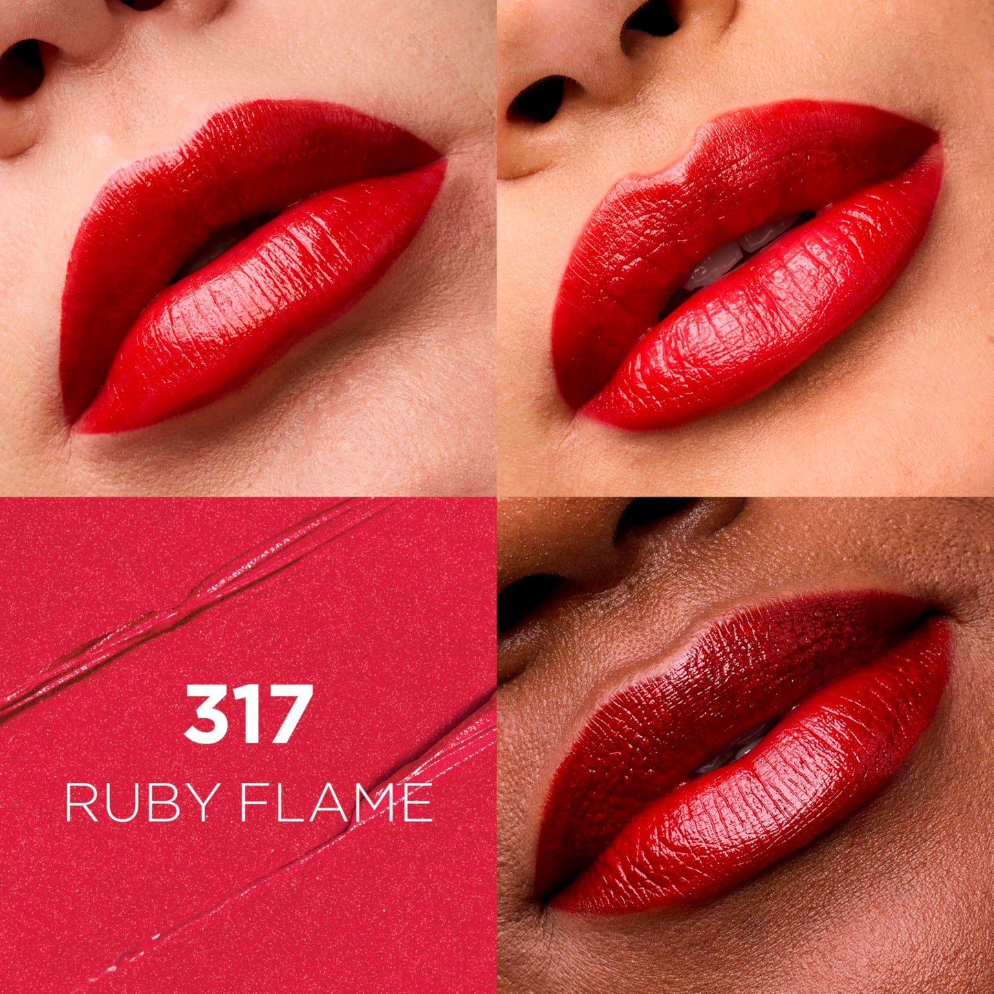 Lor Clr Lipstick Ruby Fla Size .13 O Loreal Colour Riche Lipstick Le Ruby Flame