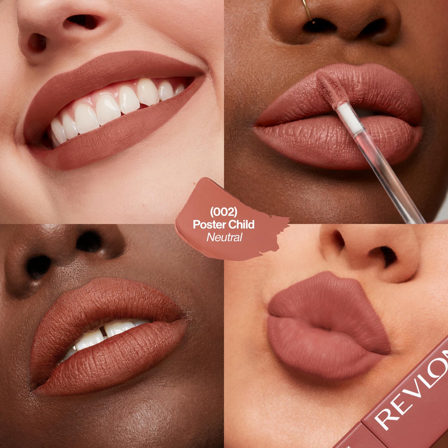 Revlon ColorStay Limitless Matte Liquid Lipstick, Vegan Formula, No-Budge, Longwear Lip Color, Long Lasting, Lightweight/Comfortable, Waterproof, 002