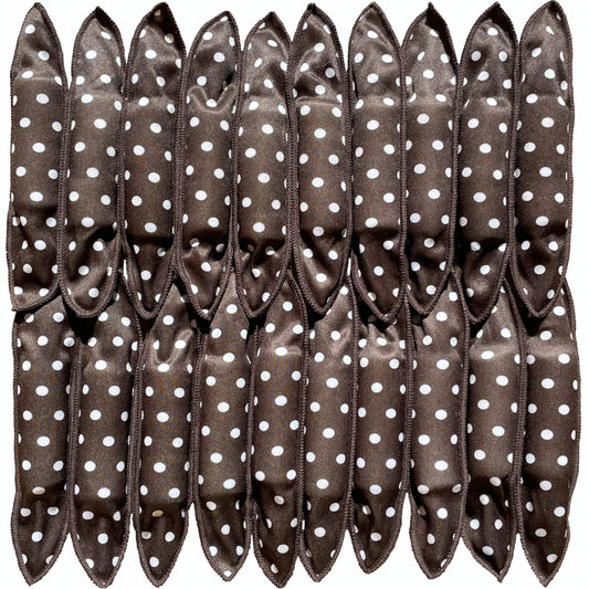 Aimin Soft Overnight Foam Curlers with Satin Sponge Rollers for Long Hair, No-Heat Curls (20 pcs, black) Beauty & Personal Care Aimin Hair