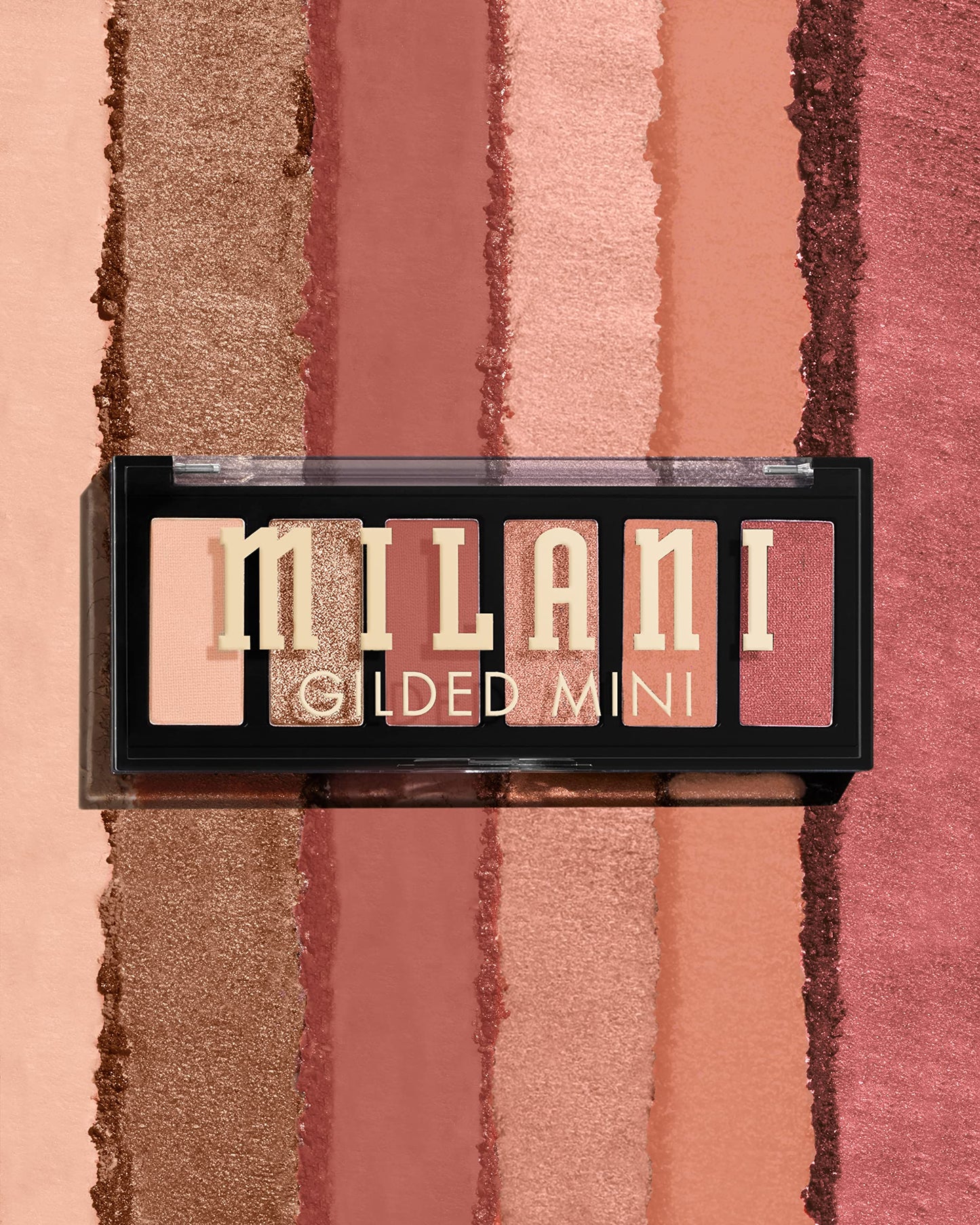 Milani Gilded Mini Eyeshadow Palette with 6 Matte & Shimmer Hues - It's All Ros?©