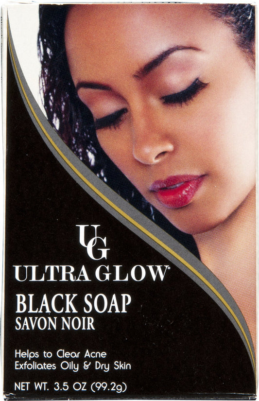 Ultra Glow Black Soap, 3.5 Oz