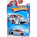Hot Wheels 2009 Modified Rides: Honda Civic Si - Silver with Red Splash #162