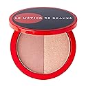 M?TIER Blush Highlighter Duo for a Radiant Glow, Magnetic Compact, Unisex (Leitmotif)