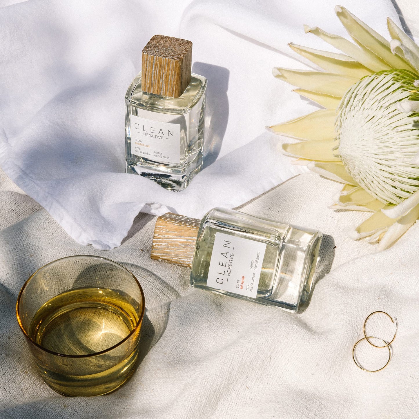 CLEAN RESERVE Sueded Oud Eau de Parfum | Eco-Conscious & Sustainable Spray Fragrance | Vegan, Phthalate-Free, & Paraben-Free | 3.4 Fl Oz/100mL