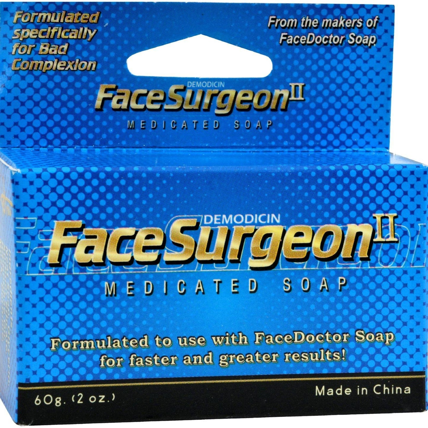 FaceSurgeon Medicated Soap, 60 g (2 oz) Beauty & Personal Care Face Doctor