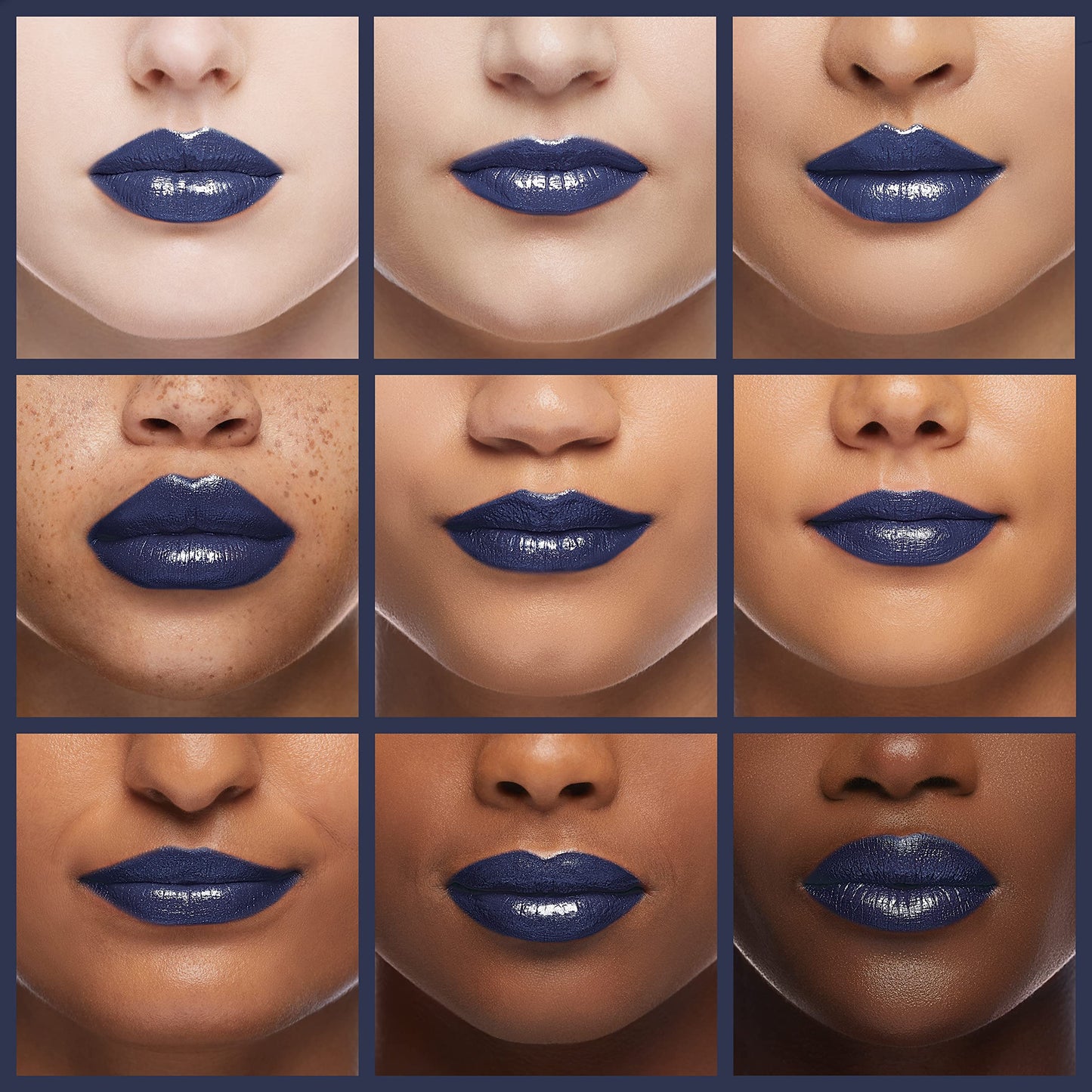 Black Radiance Metalicious Metallic Lipstick Lip Sculptor Magnetic Sapphire (Blue)