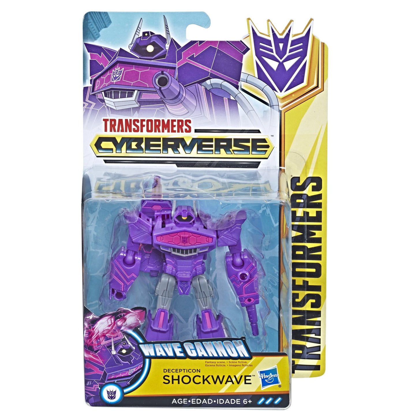 Transformers Cyberverse Warrior Class Decepticon Shockwave