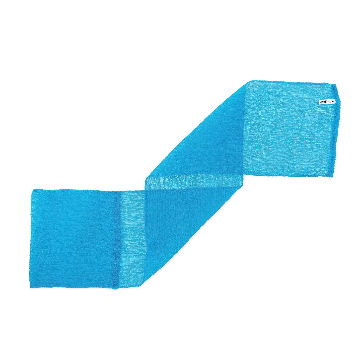 ExfoliMATE | Magic Exfoliating Shower Cloth Gently Removes Dead Skin for a Youthful Clear Complexion (Pocket 2.0, Aqua)
