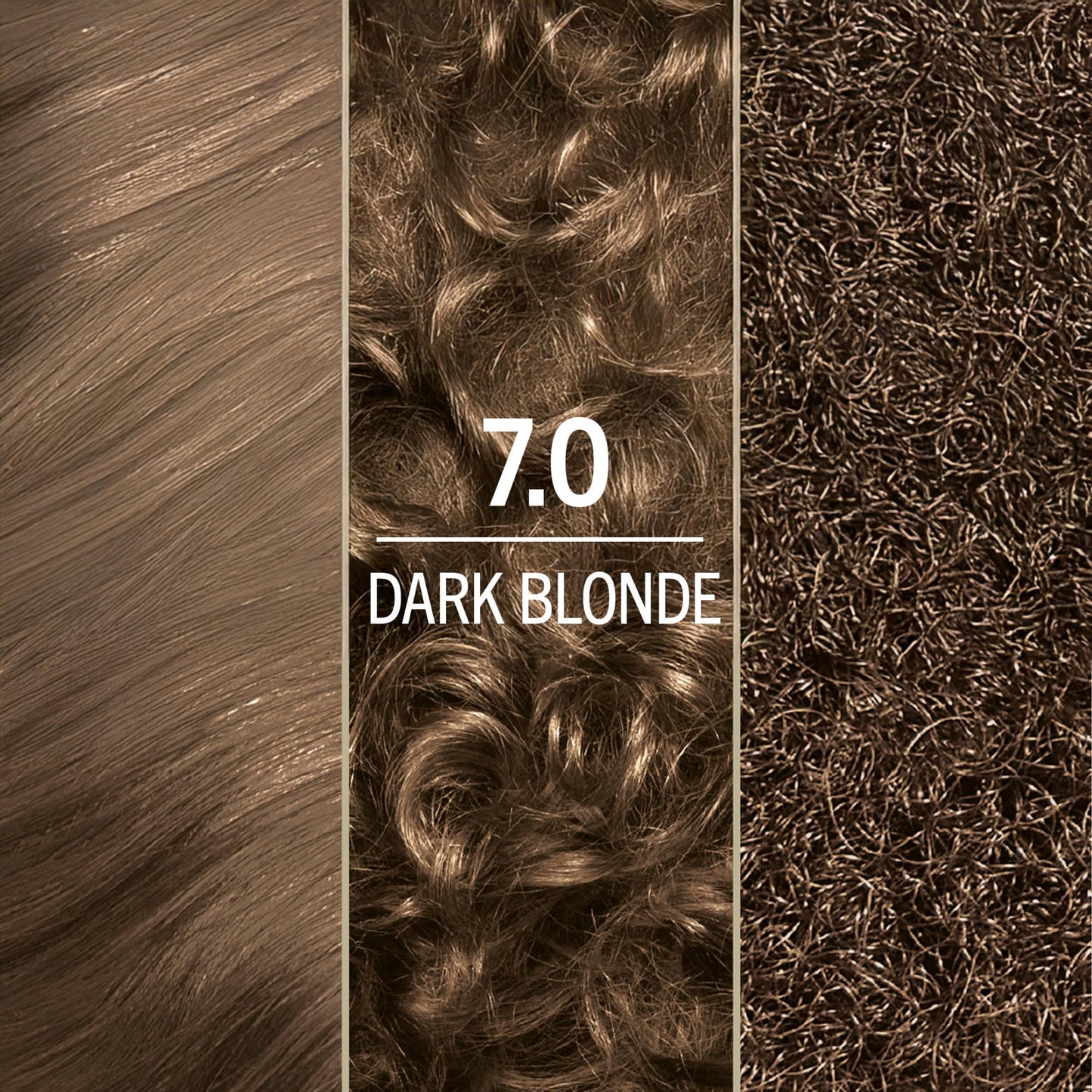 Schwarzkopf Keratin Blonde Hair Dye, 7.0 Dark Blonde, Professional Quality Permanent Hair Color, Bond Enforcing System Helps Prevent Breakage*