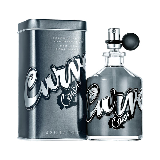 Curve Crush Men's Cologne Fragrance Spray, Gift for Him, Casual Day or Night Scent, 4.2 fl oz