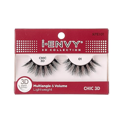 iEnvy by Kiss Iconic Collection 3D Angle & Volume Lightweight CHIC ICON KPEI01