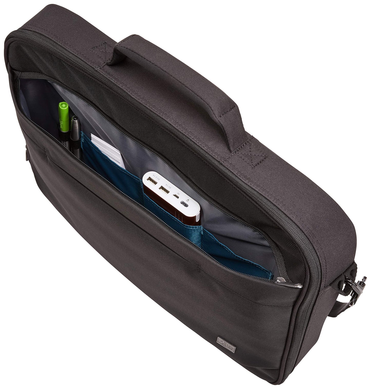 Case Logic Advantage 17.3" Laptop Briefcase-Black