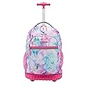 Travelers Club 18" Rolling Backpack with Shoulder Straps, Tye Dye