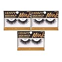 i-ENVY Luxury Mink Collection False Eyelashes 100% Real Mink Glamorous Eye Look Lashes Maximum Fluffiness 3D Multi-Curl Angle (3 Pack)