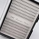 IECILI Individual Lashes Natural Lash Clusters 240pcs 8-14mm Mixed Pack /12 Roots/C Curl /0.07mm Thickness/Faux Mink Diy Lash Extensions (C Curl