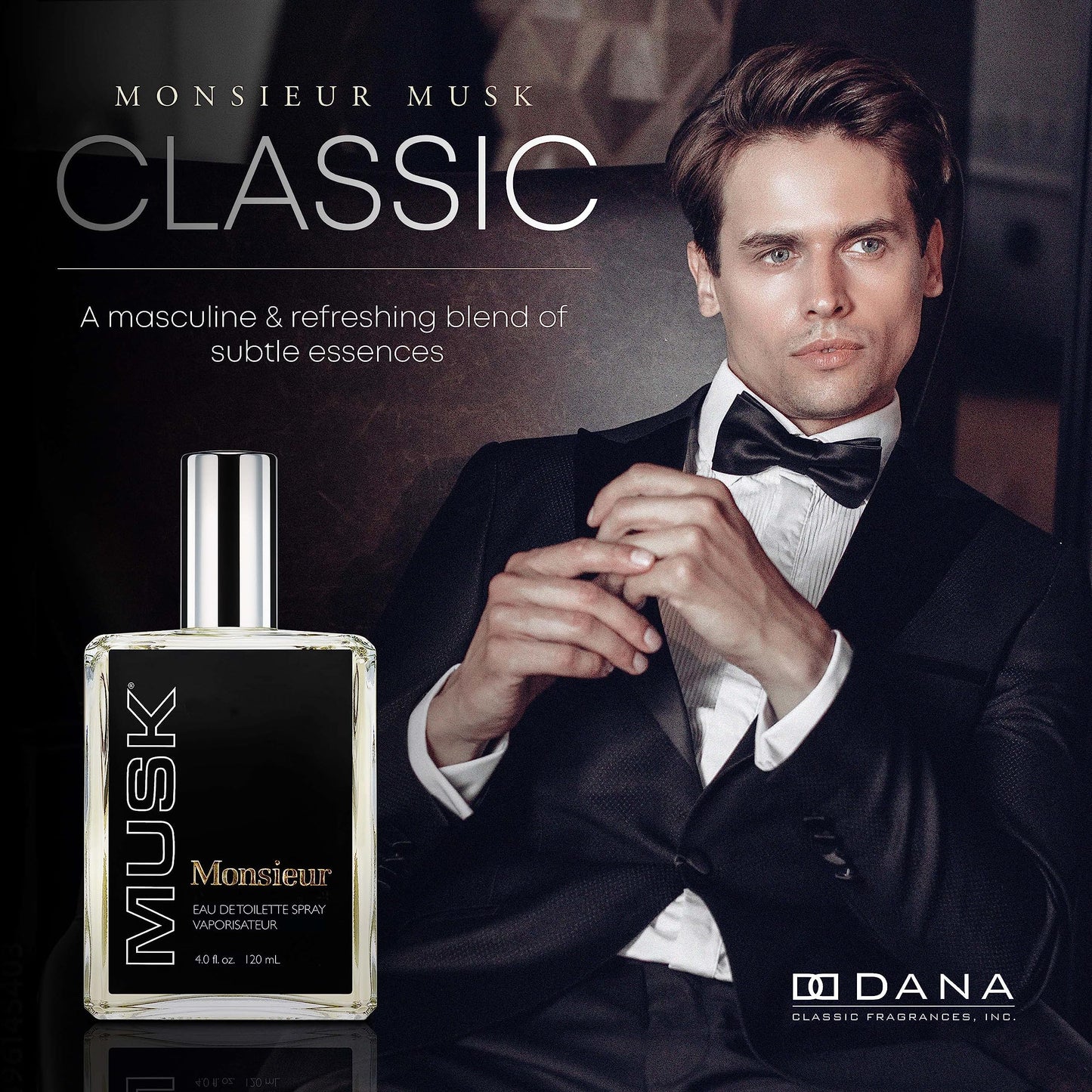 Dana Monsieur Musk Gift Set - EDT Spray & Shower Gel