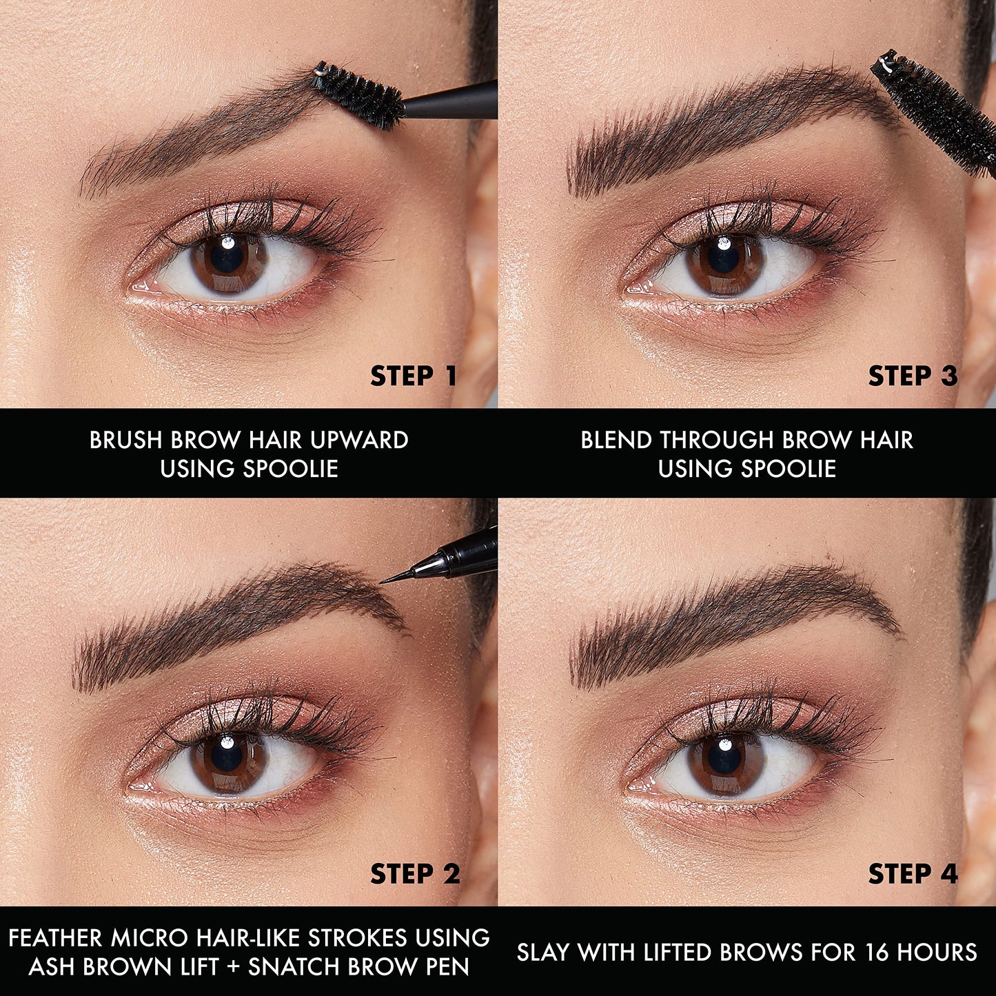 NYX PROFESSIONAL MAKEUP Lift & Snatch Eyebrow Tint Pen, Ash Brown (Pack Of 2)