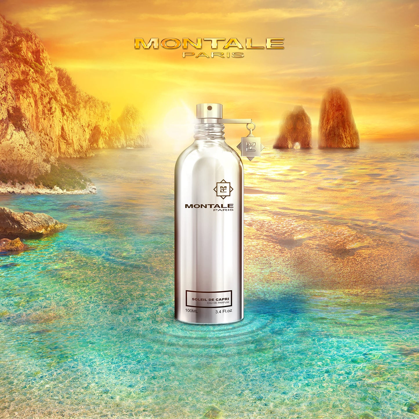 MONTALE Soleil de Capri Eau de Parfum Spray, 3.3 Fl Oz