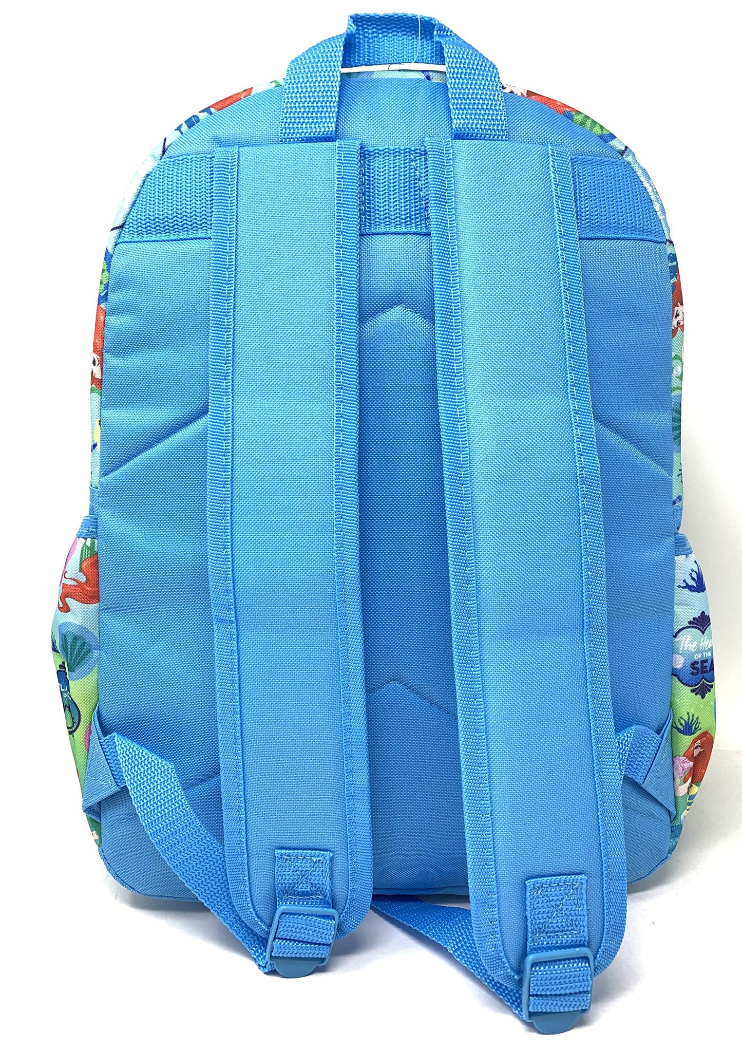 Disney Princess Ariel Mermaid Ariel Allover Print 16" Girls Large Backpack