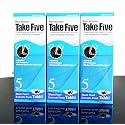 Dongsung Take 5 Hair Dye Gray Hair Coveage No. 5 Matt Brown Pack of 3