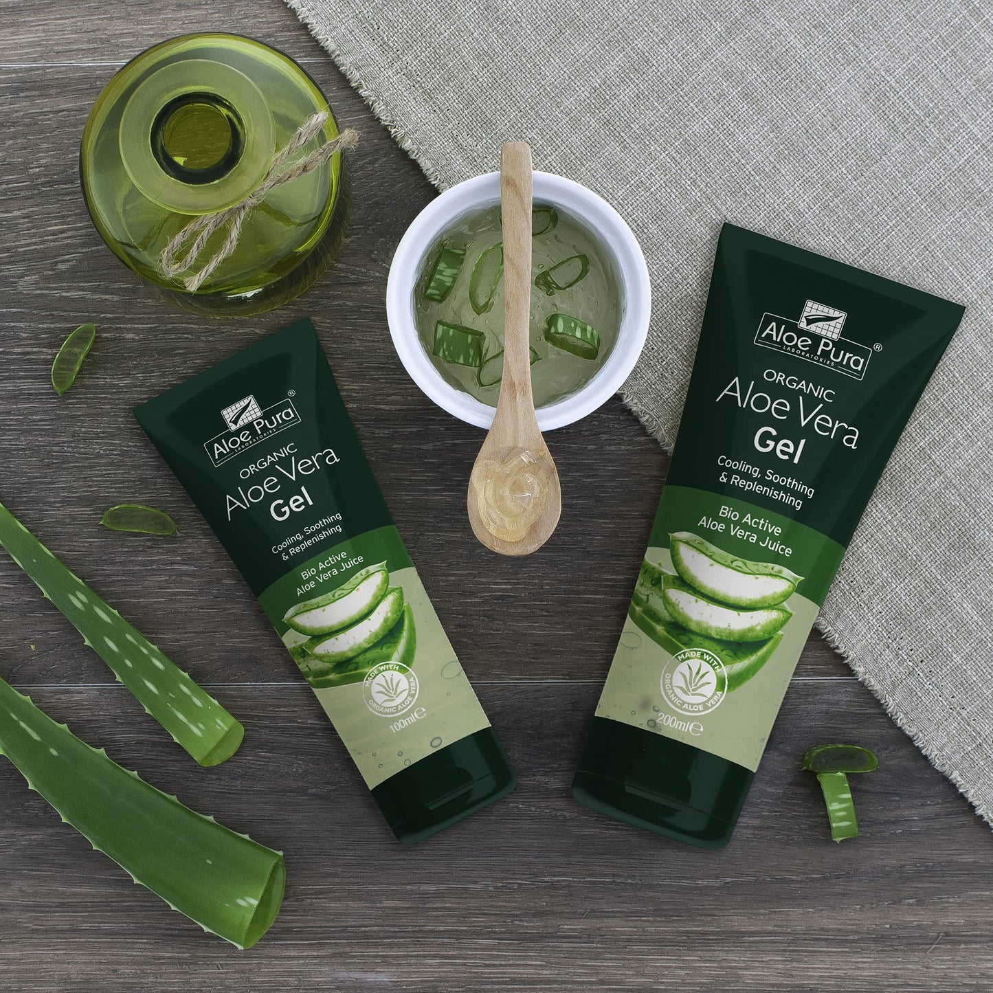 Aloe Pura Organic Aloe Vera Skin Gel 6.8 fl oz