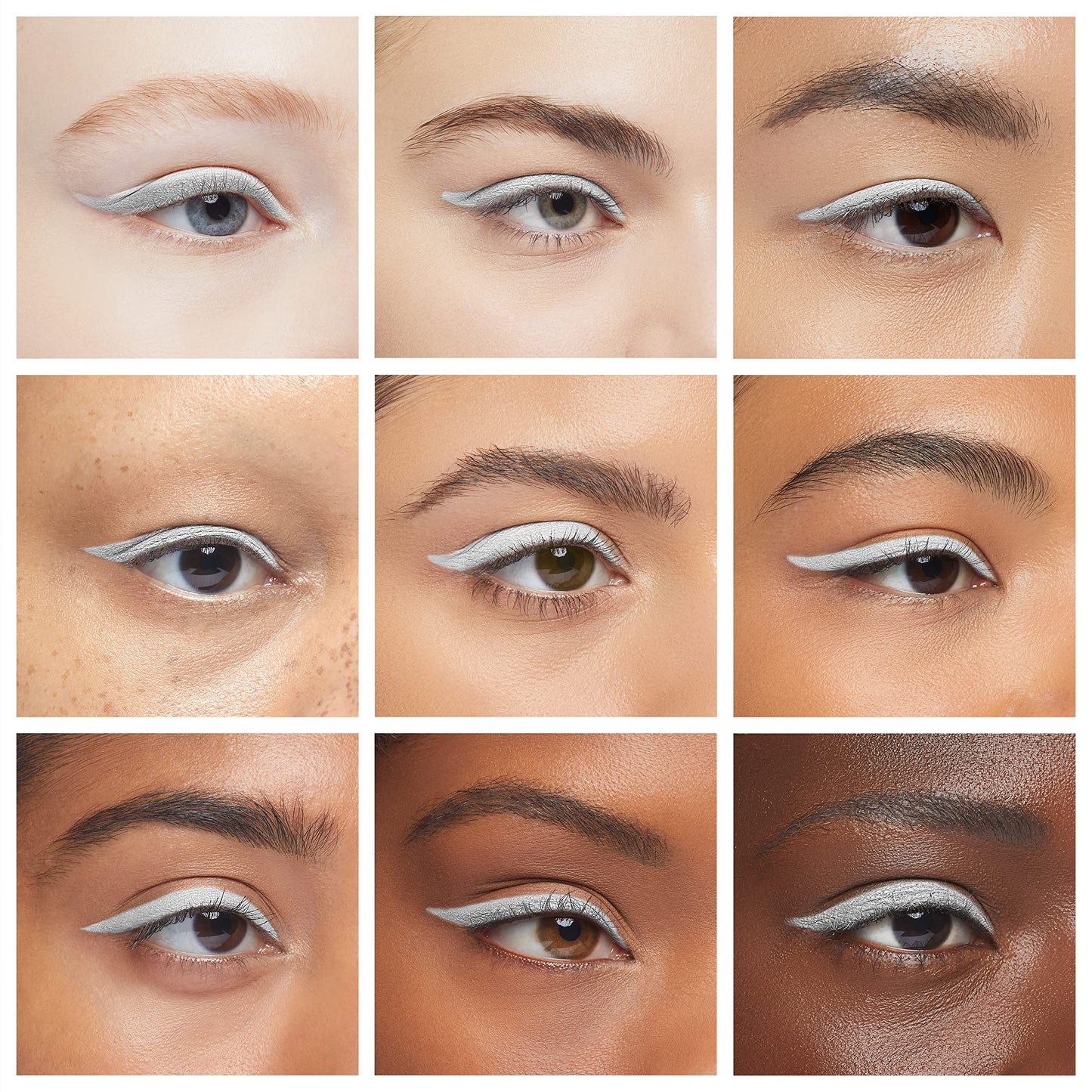 Ruby Kisses Pencil Eyeliner, Retractable Eyeliner, Waterproof, Smudge-Proof Eye Makeup, High Pigmented, 24H Long Lasting Eyepencil (White Out)