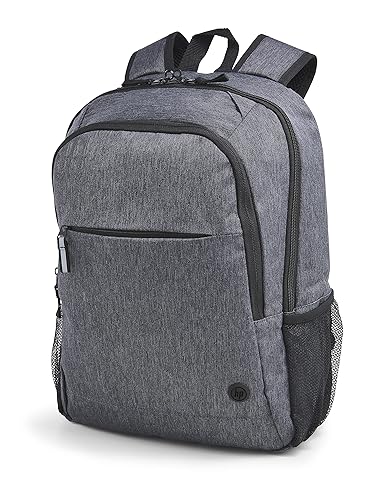 HP Prelude Pro Backpack - Fits 15.6" Laptops - Durable Fabric w/Water-resistant Coating - Padded Compartment, Zipper & Slip Compartments - Adjustable Padded Shoulder Straps (#4Z513AA)