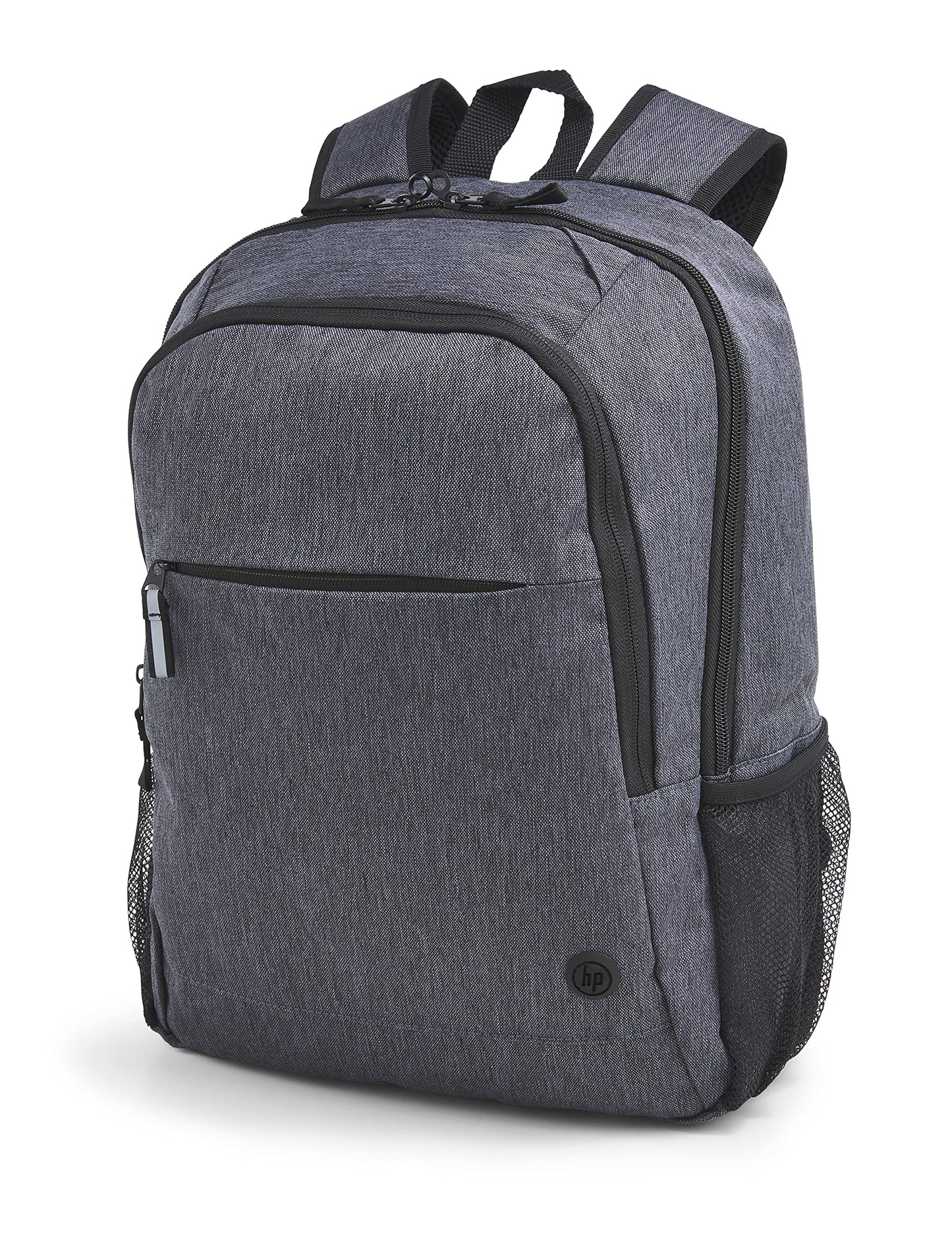 HP Prelude Pro Backpack - Fits 15.6" Laptops - Durable Fabric w/Water-resistant Coating - Padded Compartment, Zipper & Slip Compartments - Adjustable Padded Shoulder Straps (#4Z513AA)